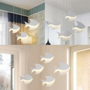 Fish Shape 3/4/5 Lights Chandelier for Kids Bedroom