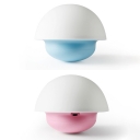 Plastic USB Mini Mushroom Portable Kids Night Light in Blue/Pink