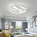 Hollow out Simple Style Round LED Ceiling Light