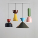 Modern Style Multiple Colors Mini Hanging Fixture for Dining Room 4 Designs Available