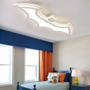 Batman Boys Bedroom LED Ceiling Lamp Ultra-Thin