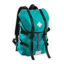 Large Capacity Straps Embellished Backpack School Bag