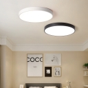 Contemporary Acrylic Lampshade Ultra-thin Flush Mount Kitchen Lighting Led Circle Ceiling Lights