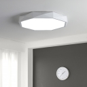 Modern White Led Ceiling Light 24/36/48W for Bedroom Living Room Bathroom Entryway