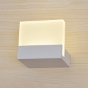Modern Hardwire Indoor Wall Light Acrylic Lampshade 3W Energy Saving 3.94