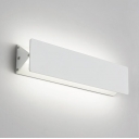 Adjustable Head Modern Wall Light White Finish Rectangular Led Indirect Wall Light 5W-15W Aluminum Decorative Swivel Sconces 3 Size Available