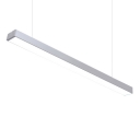 Silver Linear Led Pendant Lighting 6000K Bright White Light Energy Efficient Aluminum LED Linear