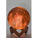 Fancy 3 Color Moon Pattern Touch 3D LED Night Light