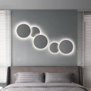 Post Modern Slim Round Led Wall Sconce 8