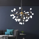 Home Decoration Height Adjustable Heracleum II LED Chandelier 9/27/36/45/54 Light High Output Hanging Lights for Living Room Restaurant Cafe