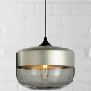 Tank Shade Champagne Socket Industrial Colored Pendant Light