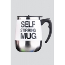 10.5*13cm Stainless Steel Tik Tok Auto Self Stirring Mug Cup