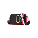 New Arrival Color Block Metal Ring Embellished Fashion Shoulder Bag Handbag