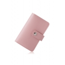 Unique Plain Unisex Cute Mini Buckle Card & Key Holder