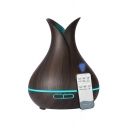 Petal Wood Grain Humidifier Remote Control Aromatherapy Machine 400ML