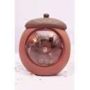 Lovely Cartoon Bear Shaped Brown Night Lamp with Gift Bag