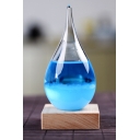 Fashion Colorful Water Drop Design Weather Forecast Glass Bottle Home Desktop Decors