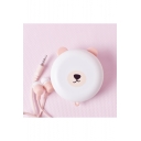 Unique Cartoon Bear Design Headphone Mic Earphone with Case Hand