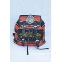 Popular Harry Potter Hogwarts University Badge Striped Printed School Backpack 32*21*31cm