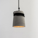 Modern Industrial Down Ceiling Lamp Concrete LED Decorative Pendant Light for Living Room