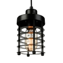 Wire Guard Cylinder Pendant Light 8.5