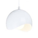 Dome Shade Pendant Light Simplicity Aluminum Hanging Light with On/off Push Switch