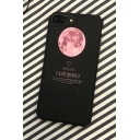 Pink Planet Plane Printed Fashion Polish Black iPhone Case