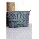 New Arrival Geometric Colorclock Purple Chain Shoulder Bag