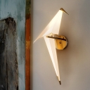 Bird Shape Wall Sconce Stylish Modern Plastic Small Wall Light for Living Room Balcony