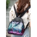 21*18*25cm Fashion Stylish Sequined Backpack for Girls