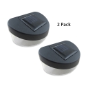 2 Pack Waterproof Solar Powered Deck Light 2 LED Wireless Security Lights for Driveway Garden
