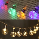 2-Pack 16ft Fairy String Lights Garden 40 Lights Plug-In Waterproof LED Bulb String Lights
