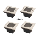 Pack of 4 LED Landscape Lighting Outdoor 5W Waterproof In-Ground Light for Patio Yard