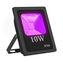 1 Pack LED Flood Light with Motion Sensor Wireless Waterproof Security Light in Purple