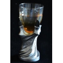 New Fashion Sliver Dragon Claw Resin Glass Cup