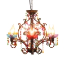 Vintage Chandelier with 18