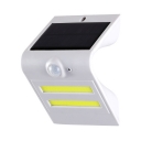 LED Solar Lights Driveway Dusk to Dawn Sensor and Motion Sensor Deck Light in Black/White