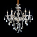 Candle Bedroom Chandelier with 12