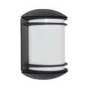 Bulb/LED Wall Sconce Easy to Install Waterproof Security Lights in Black/Silver/White for Yard Step