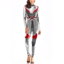 Popular Quantum Battle Suit Cosplay Costume Long Sleeve Slim Fit Jumpsuits