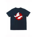 Ghostbusters Funny Character Print Basic Short Sleeve Cotton Casual T-Shirt