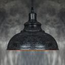 LOFT Rust Iron Dome LED Pendant Light