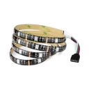 Waterproof 5050 LED Strip Light Balcony 5V 16ft Wireless Tape String Lighting with 3/24 Keys Remote Controller
