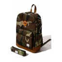 Cool Camouflage Printed Large Capacity Travel Bag School Backpack 30*13*44 CM