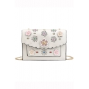 Stylish Floral Pattern Hollow Out Crossbody Sling Bag 22*8*16 CM