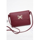 Trendy Butterfly Embellishment Mini Wallet Crossbody Phone Bag 24*5*18 CM