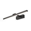 Black Tube LED Wall Lamp Contemporary Acrylic Vanity Light for Mirror Gallery with 6 Size Option