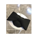 Designer Solid Color Bow Ribbon Bag Black Shoulder Bag Handbag 33*19*30 CM