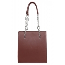 Simple Fashion Shoulder Handbag with Chain Strap 23*10*26 CM