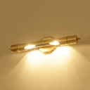 Metal Tube Rotatable LED Mirror Light Bathroom 14/18 Inch Waterproof Vanity Light